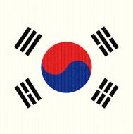 South Korea Flag N30
