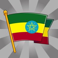 Flag Of Ethiopia N10