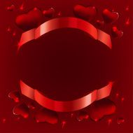 Banner hearts background N4