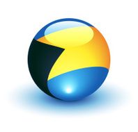 Bahamas Flag Sphere