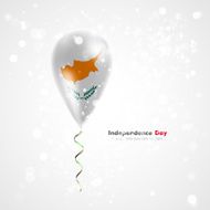 Flag of Cyprus on balloon N2