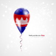 Flag of Cambodia on balloon N2