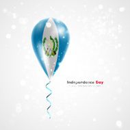 Flag of Guatemala on balloon N2