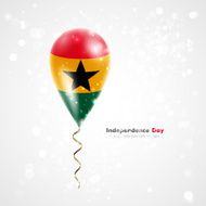 Flag of Ghana on balloon N2