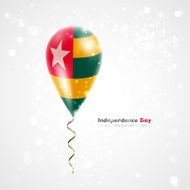 Flag of Togo on balloon N2