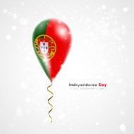 Flag of Portugal on balloon N2