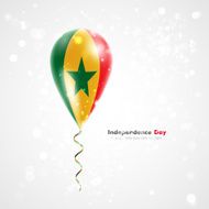 Flag of Senegal on balloon N2