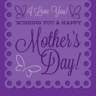 Papel picado Mother&#039;s Day card in vector format N7