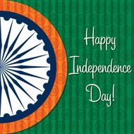 Happy Independence Day India card in vector format N2