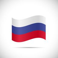 Russia Flag Illustration