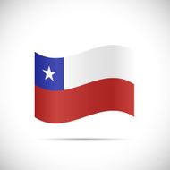 Chile Flag Illustration N2