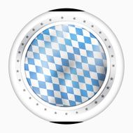 Bavaria Oktoberfest Icon Blue design N2