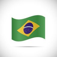 Brazil Flag Illustration