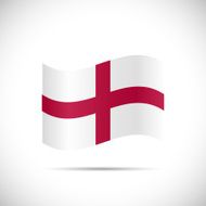 England Flag Illustration N2