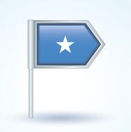 Flag of Somalia vector illustration N2