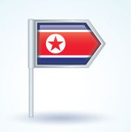 Flag of vector illustration