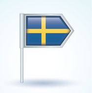 Flag of Sweden vector illustration N2