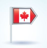Flag of Canada vector illustration N2