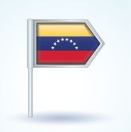 Flag of Venezuela vector illustration N2