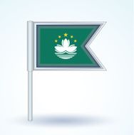 Flag of Macao vector illustration N3