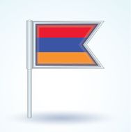 Flag of Armenia vector illustration N3