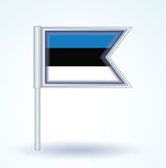 Flag of Estonia vector illustration N3