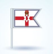 Flag of North Ireland vector illustration N4