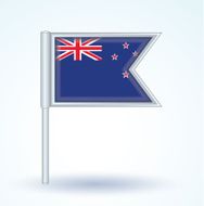Flag of New Zealand vector illustration N3