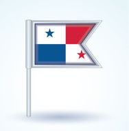 Flag of Panama vector illustration N2