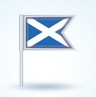Flag of Scotland vector illustration N3