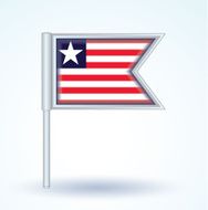 Flag of Liberia vector illustration N3