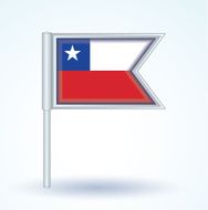 Flag of Chile vector illustration N3