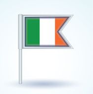 Flag of Ireland vector illustration N3