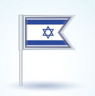 Flag of Israel vector illustration N3