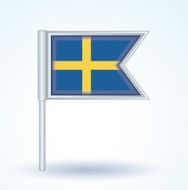 Flag of Sweden vector illustration N3