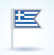 Flag of Greece vector illustration N2