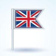 Flag of England vector illustration N2