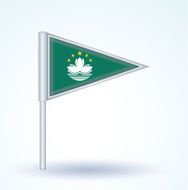 Flag of Macao vector illustration N4