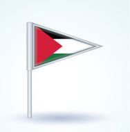 Flag of Palestine vector illustration N4