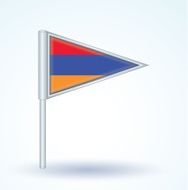 Flag of Armenia vector illustration N4