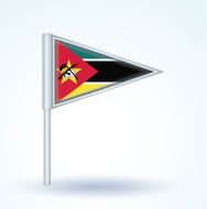 Flag of Mozambique vector illustration N4