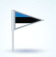 Flag of Estonia vector illustration N4