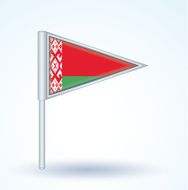 Flag of Belarus vector illustration N4