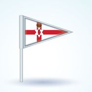Flag of North Ireland vector illustration N5