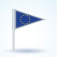 Flag of European union vector illustration N3