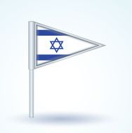 Flag of Israel vector illustration N4