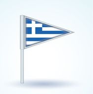 Flag of Greece vector illustration N3