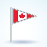 Flag of Canada vector illustration N4