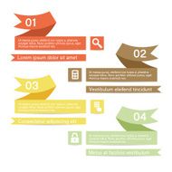 ribbon infographic