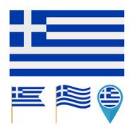 Greece Europe country flag vector